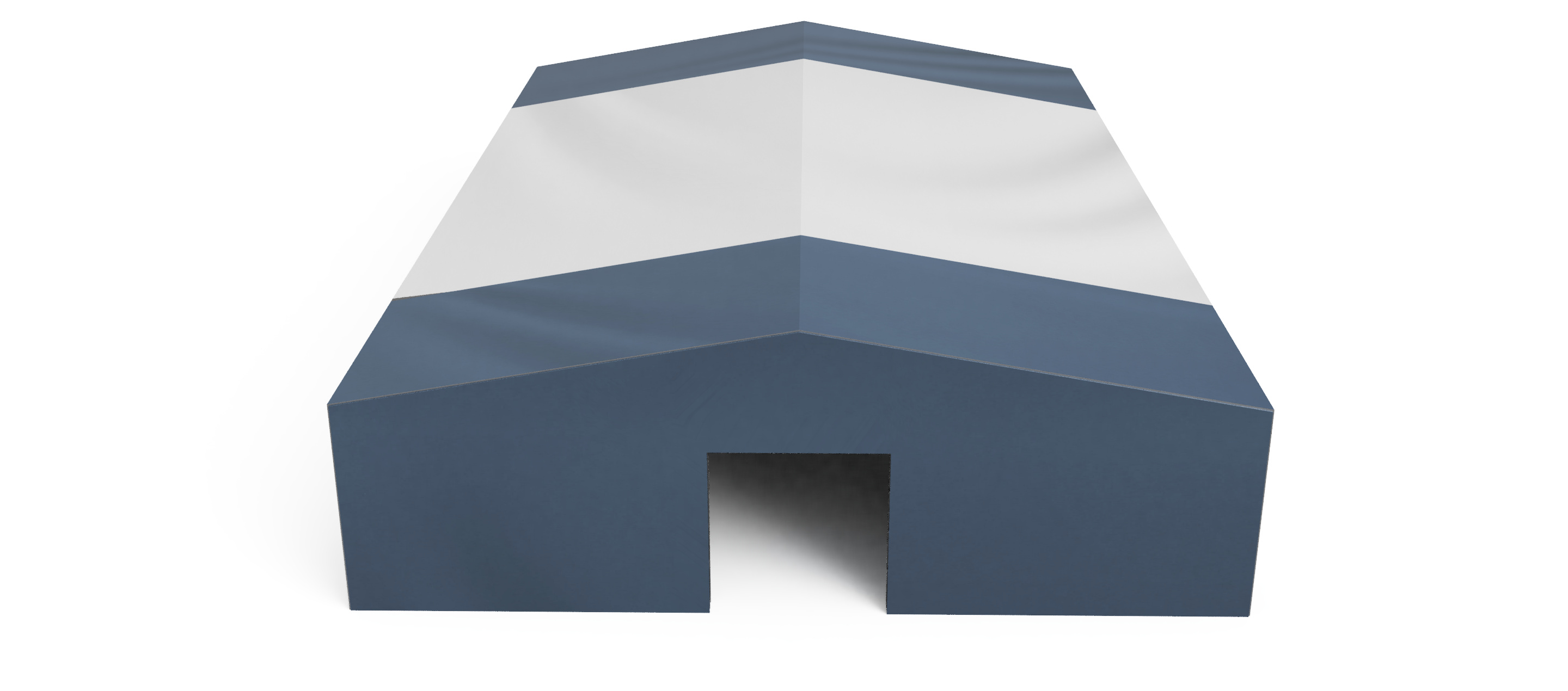 Thermal+ Zelthalle mit Metallkonstruktionv 20x20x5 m  Modell 1012