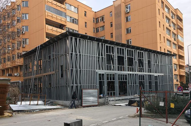 Sandwichplatten Halle 20x50m