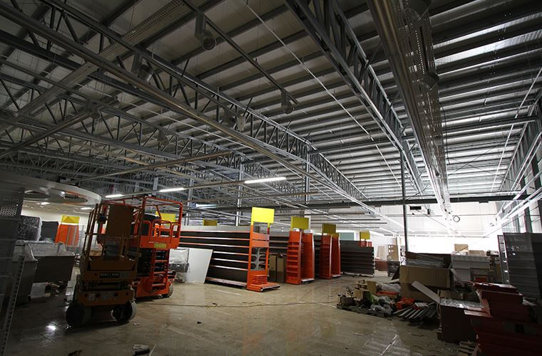 Sandwichplatten Halle 20x50m