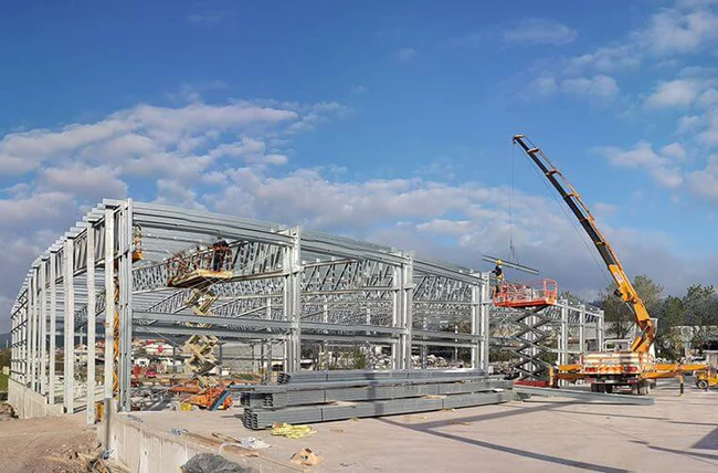 Sandwichplatten Halle 20x50m