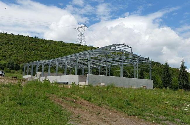 Sandwichplatten Halle 20x50m