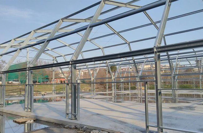 Sandwichplatten Halle 20x50m