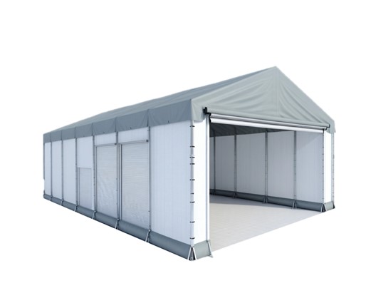 Industriel zelt mittel 5x10 meter