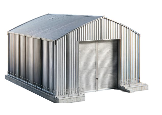 Lager Stahlbau PVC small 6x15 meter