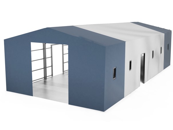 SX Thermal+ Zelthalle 15X20m mit Metallkonstruktionv Mo